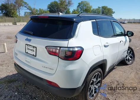 2025 Jeep Compass Limited 4X4 z USA, uszkodzony, nr VIN 3C4NJDCN5ST552388